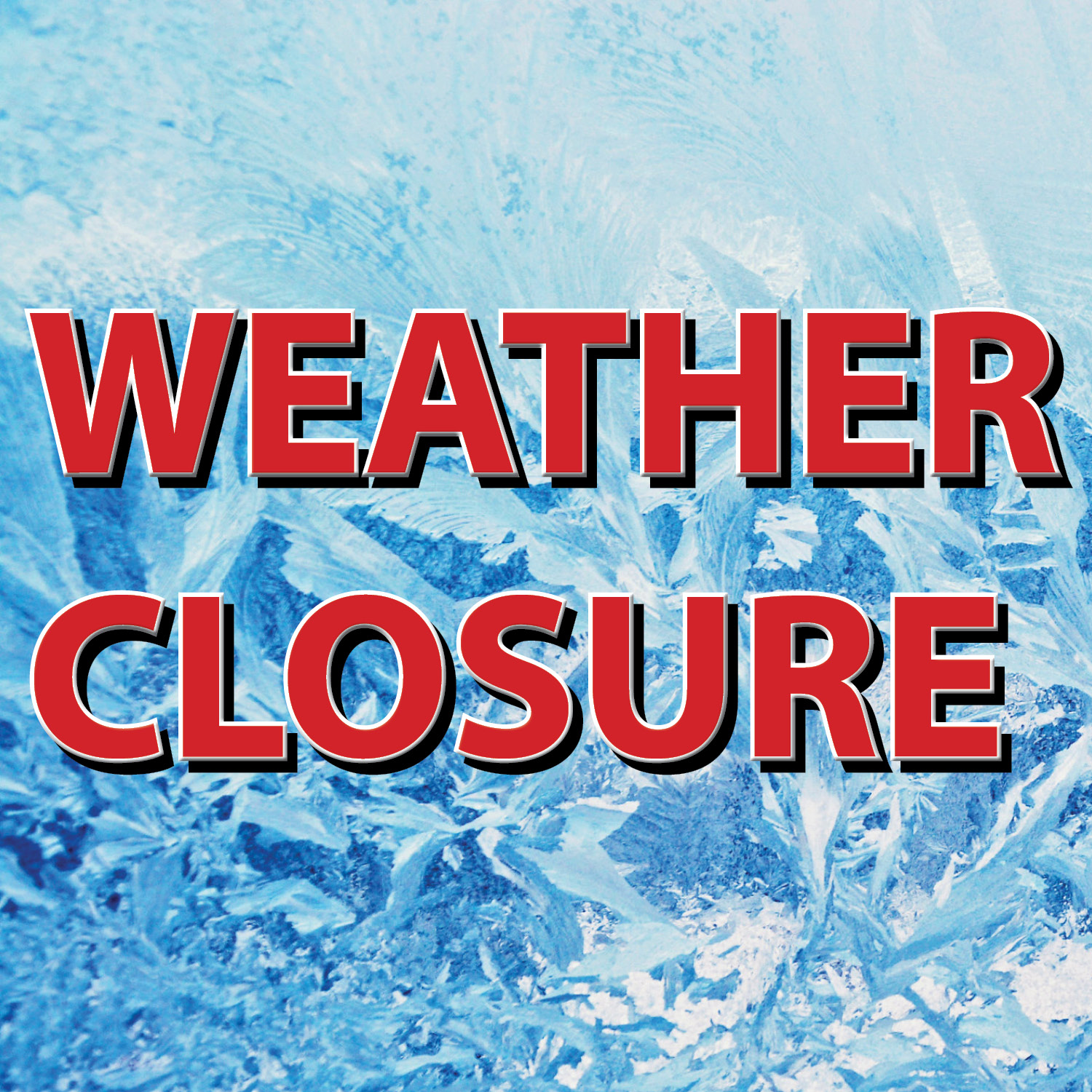 FDLPL will close at noon today (2/22) due to winter weather