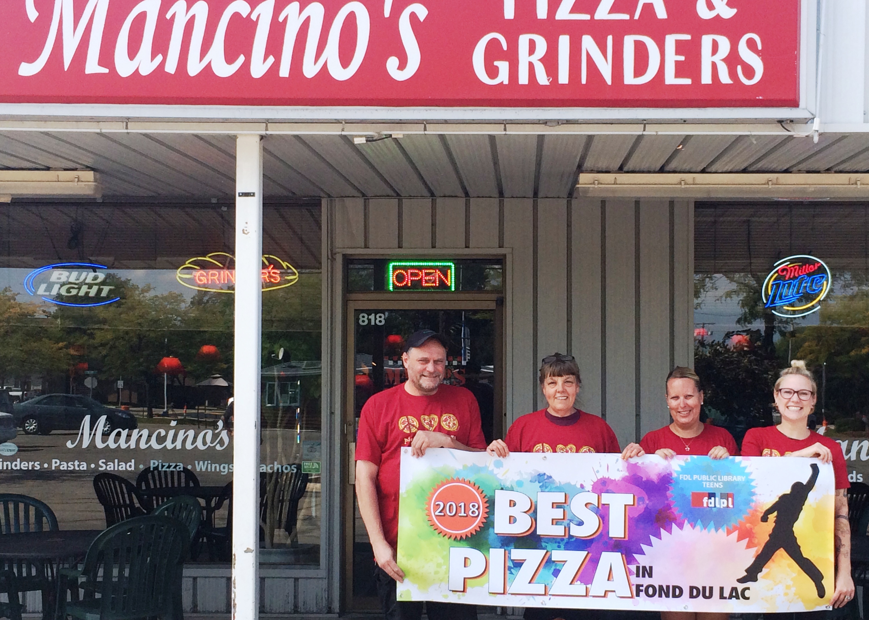 Mancino’s chosen best Best Pizza