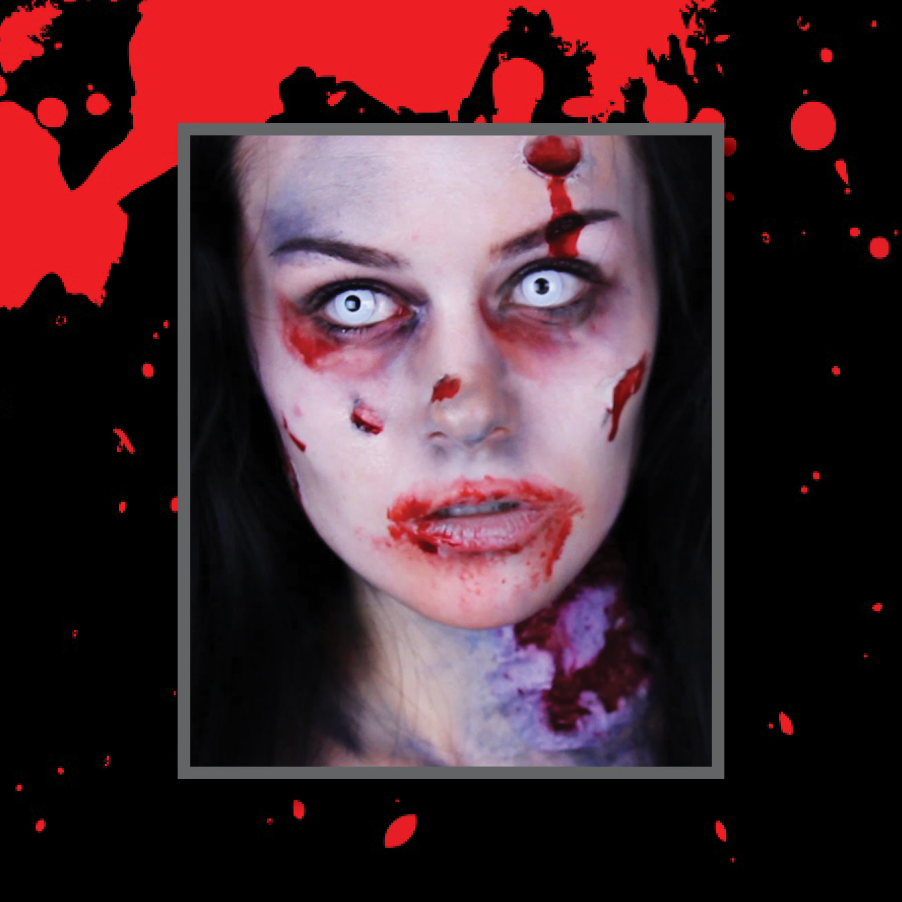 Teen Zombie Make-up Oct 13